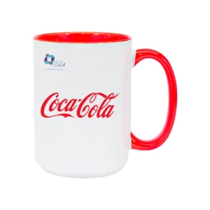 Taza Interior y Asa de Color 15onz